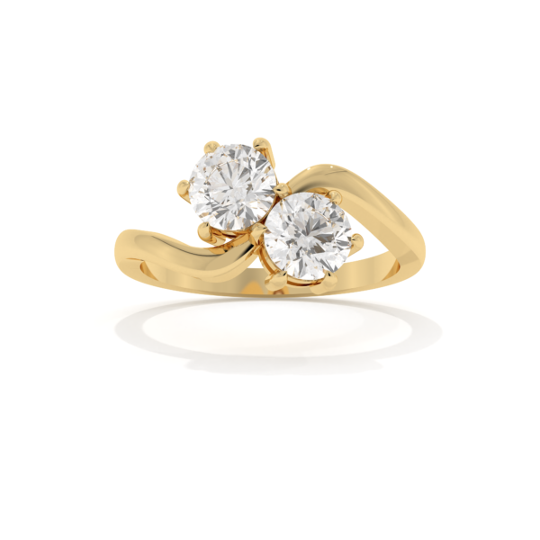 VIVIZIA - SGL Certified Lab grown Diamond (VS/E-F) 0.91ct Ring in 14k Gold