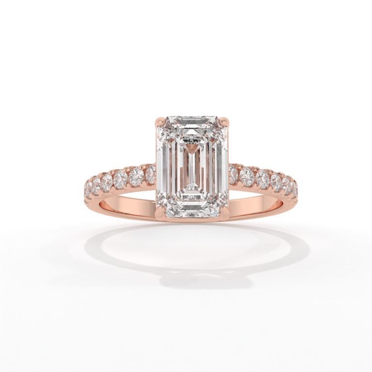 VIVIZIA - IGI Certified Solitaire Lab grown Diamond (VS1-F) 1.82ct Ring in 14k Gold